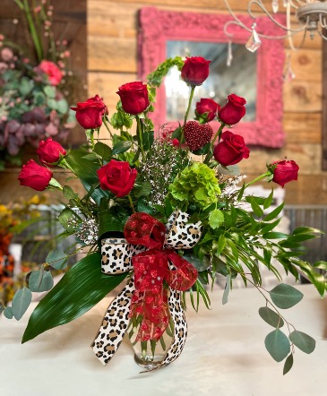 Exotic Dozen fresh roses in Jasper, AL | The Rustic Rose Flowers and Gifts
