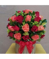 Exotic orange Arrangements in foam