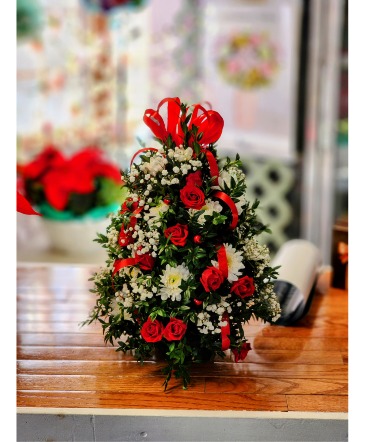 Exotica's Christmas Tree Christmas in Rutland, VT | Exotica Flowerz