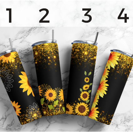 Exotica's Sunflower 20oz Tumbler Gift