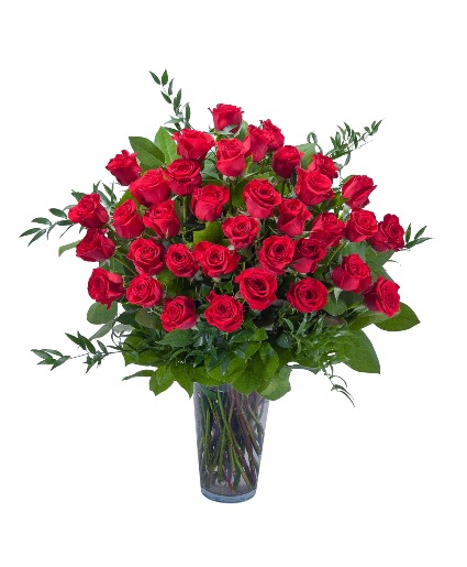 Explosion of Roses All Around Arrangement