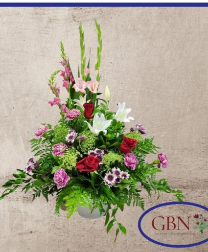 Expression of Sympathy GBN One sided arrangement