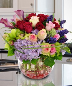 Exquisite Beauty Assorted High Style Flowers every day