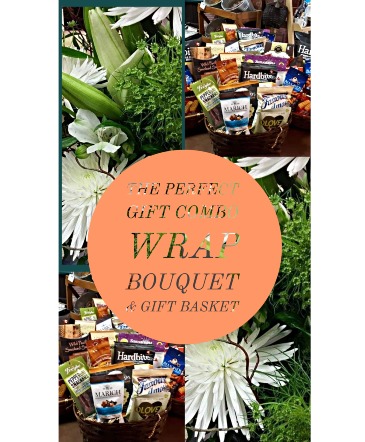 Exquisite Floral & Gift Basket Package Combination in Vernon, BC | SIMPLY BASKETS AND HARRIS FLOWERS Exquisite Floral & Gift Basket Package Combination in Vernon, BC | SIMPLY BASKETS AND HARRIS FLOWERS