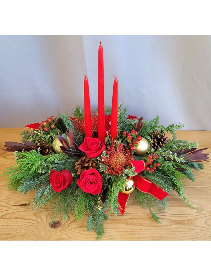 Exquisite Holiday  Centerpiece Arrangement