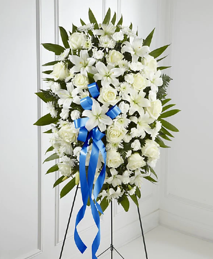 Exquisite Tribute Standing Spray Funeral
