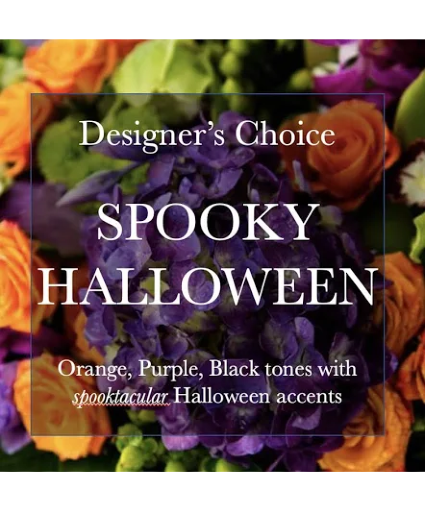 Extra Special Spooky Halloween fresh floral