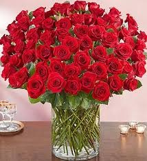 Extravagant Love Red Roses 