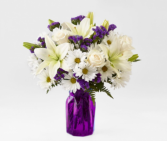 Extravagant Purple Floral Arrangement