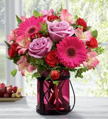 Exuberant Pink Bouquet Flower Arrangement