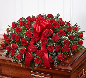 F*  Love and Admiration Casket Cover  in Fort Worth, TX | DAVIS FLORAL DESIGNS