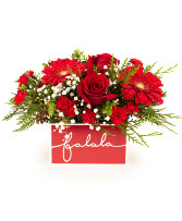 Fa La La Christmas Centerpiece  