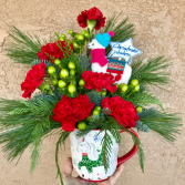 Fa La Llama Corn Arrangement