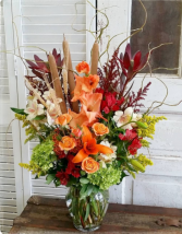 Fabulous Fall Vase Arrangement