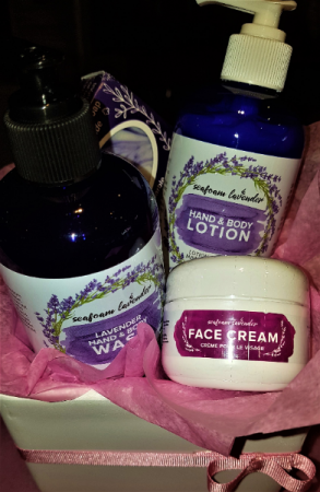 RELAXING LAVENDER FOR THE FACE AND BODY