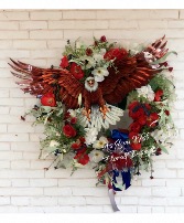 Face of Freedom wreath Artificial wreath