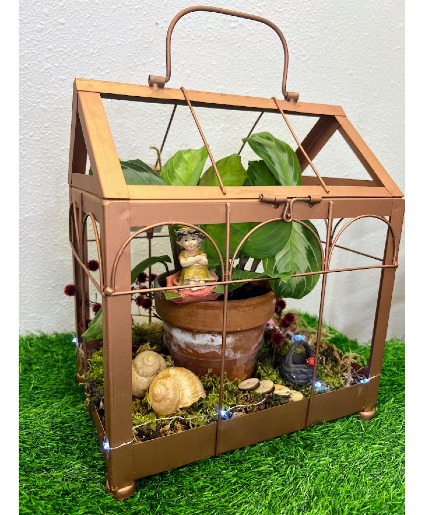 Fairy Garden Greenhouse House Plant