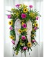 Solace: Yellow and Pink Angel Standing Spray