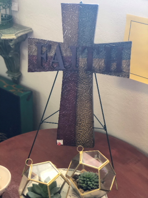 Faith Metal Art in Casa Grande, AZ | NATURE'S NOOK FLORIST, LLC Faith Metal Art in Casa Grande, AZ | NATURE'S NOOK FLORIST, LLC