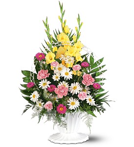 FAITHFUL BASKET FUNERAL BASKET