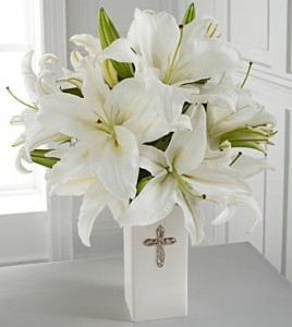 Faithful Blessings Bouquet Simply Elegant with hopeful sentiments