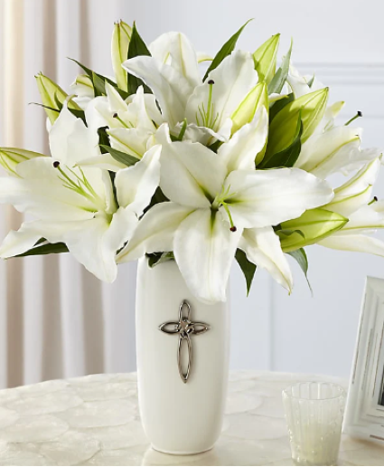 FAITHFUL BLESSINGS BOUQUET Vase Arrangement