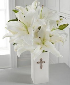 Faithful Blessings Bouquet in San Mateo, CA | GREEN FASHION FLORIST Faithful Blessings Bouquet in San Mateo, CA | GREEN FASHION FLORIST