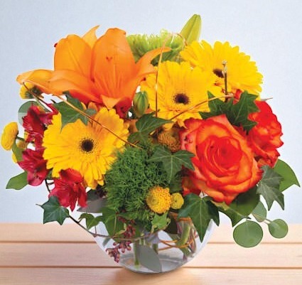 Faithful Fall Floral Arrangement