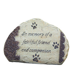 Faithful Friend Pet Sympathy Gifts