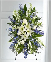Faithful Friend Spray Standing Funeral Spray