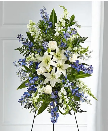 Faithful Friend Spray Standing Funeral Spray
