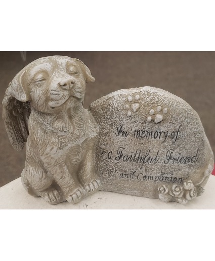 Faithful Friend Sympathy Statue