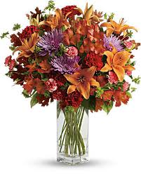 Fall 1 Fall Vase Arrangement