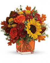 FALL 4 Fall Vase Arrangement