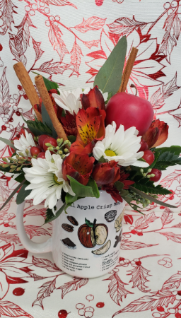 Apple Crisp Mug Cake