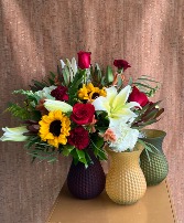 FALL BACK INTO ROMANCE FLOWER ARRANGEMENT