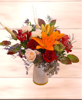 Fall beauty Honey bee bouquet  