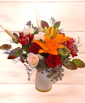 Fall beauty Honey bee bouquet  