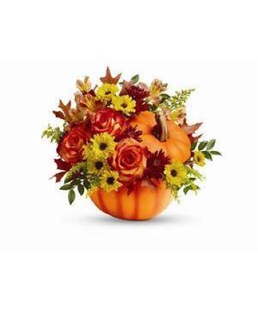 Fall Beauty Arrangement in Swanton, OH | Anything Grows Swanton