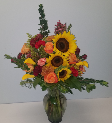Fall Beauty Vase