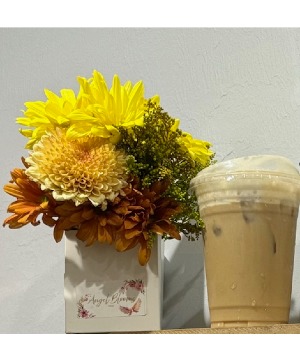 Fall Blooms & Beverage Special: Iced Drink  