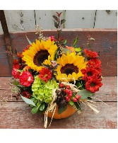 Fall Bounty Fresh Arrangement