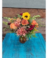 Fall Bouquet Vase