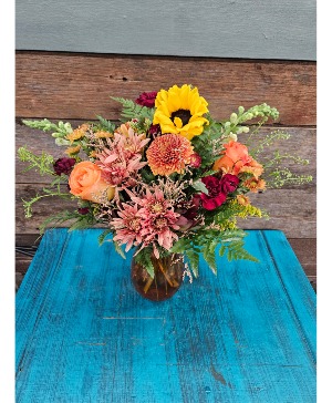 Fall Bouquet Vase