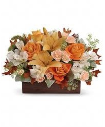 Fall Bouquet  Vase arrangement in Milton, ON | Milton's Flowers & Gifts