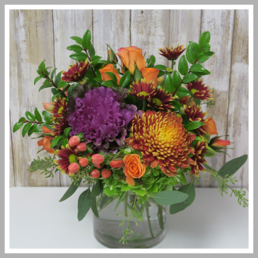 Fall Bright Vase