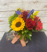 Fall Bright and Bubbly Arrangement
