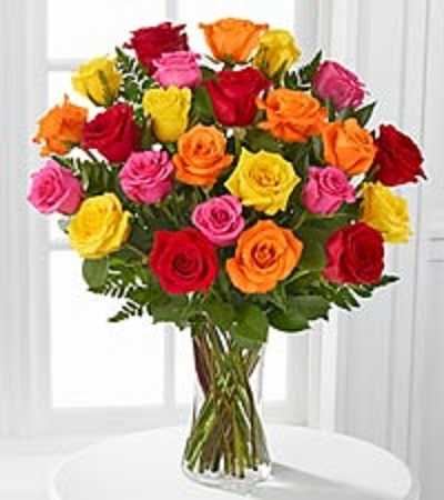 Beautiful Roses Assorted Fresh Long Stem Roses