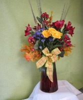 Fall Brillance vase arrangement