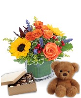 Fall Bundle - Tuscan Cottage Flower Arrangement